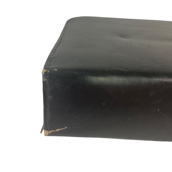 Vintage Mens Travel Toiletry Set Incomplete Case Faux Leather - Picture 10 of 12